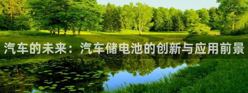 优发国际平台：汽车的未来：汽车储电池的创新与应用前景