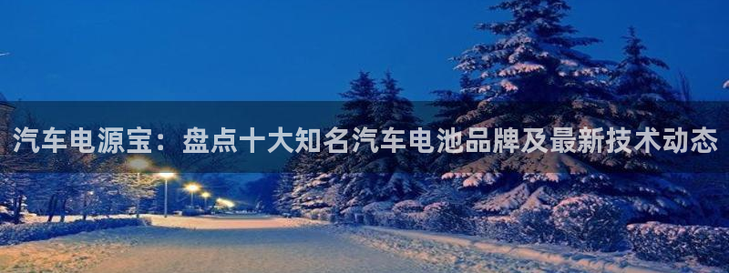 优发国际最新网站下载：汽车电源宝：盘点十大知名汽车电池品牌及最新技术动态