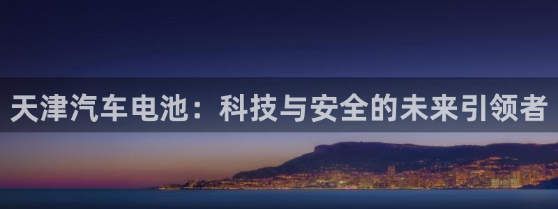 优发国际平台app下载安装：天津汽车电池