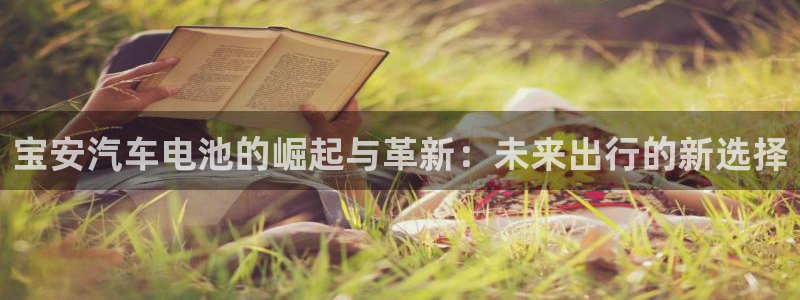 优发国际手机客户端官网下载：宝安汽车电池的崛起与革新：未来出行的新选择